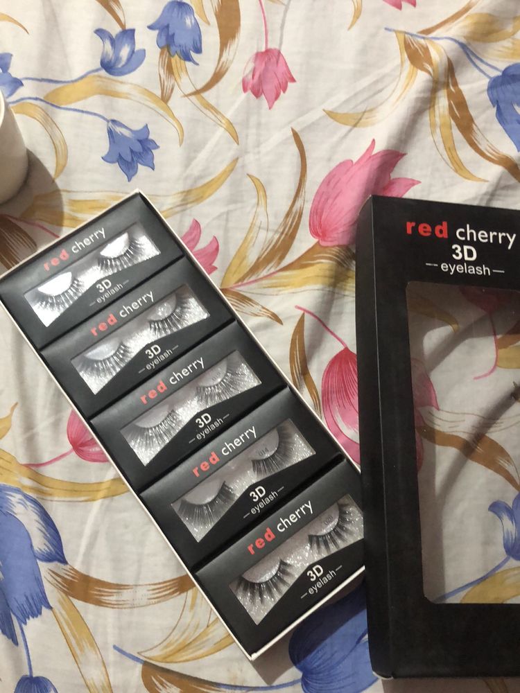 3D Fake Eyelashes (pack Of 10 Pair)