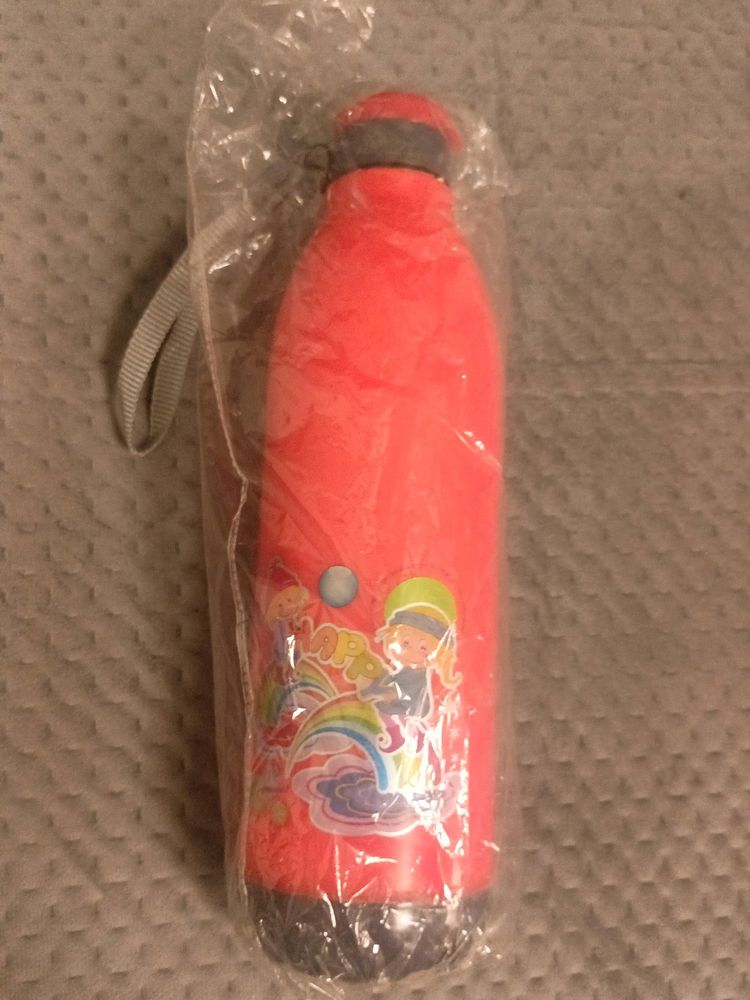 New pack water bottle (red colour)