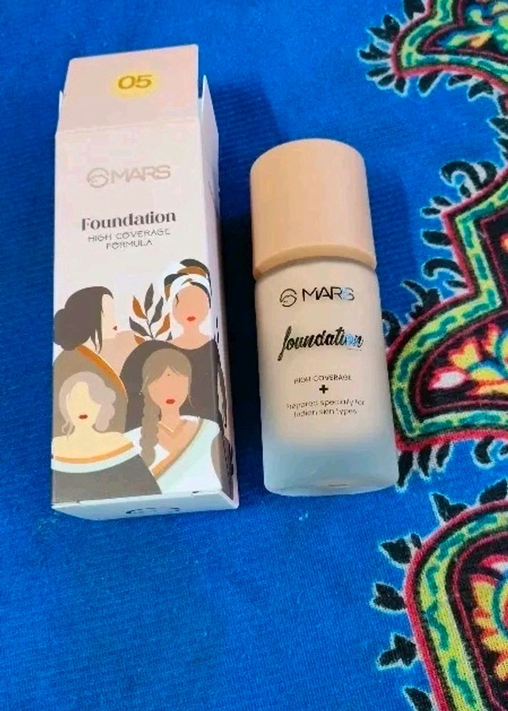 Mars High Coverage Foundation 😍