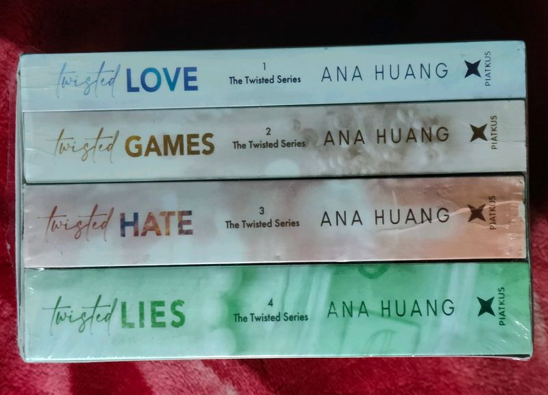 Twisted Bookset: Love,Hate,Games,Lies(NEW,4 Books)