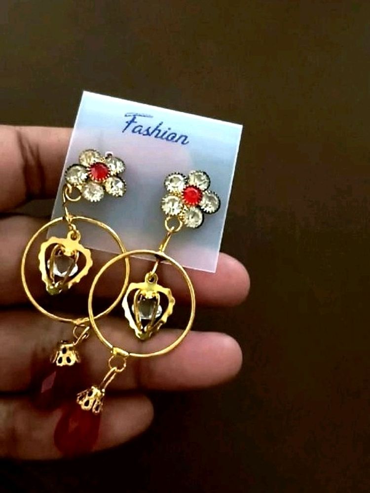 Danglers/Earings In coins