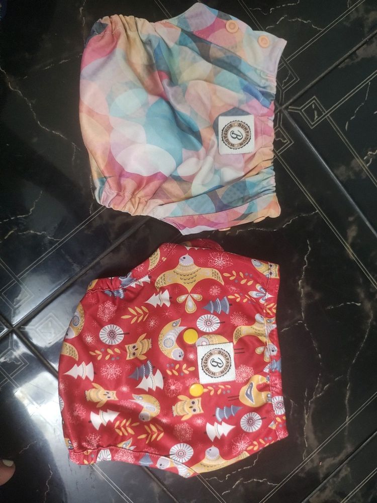 Combo Of 2 Bumpadum Cloth Diapers