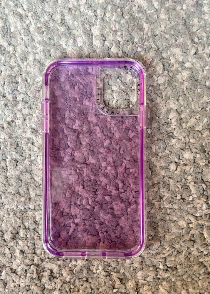 Cute Purple iPhone 11 Back Covered