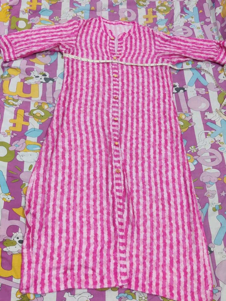 Pink Colour Kurta