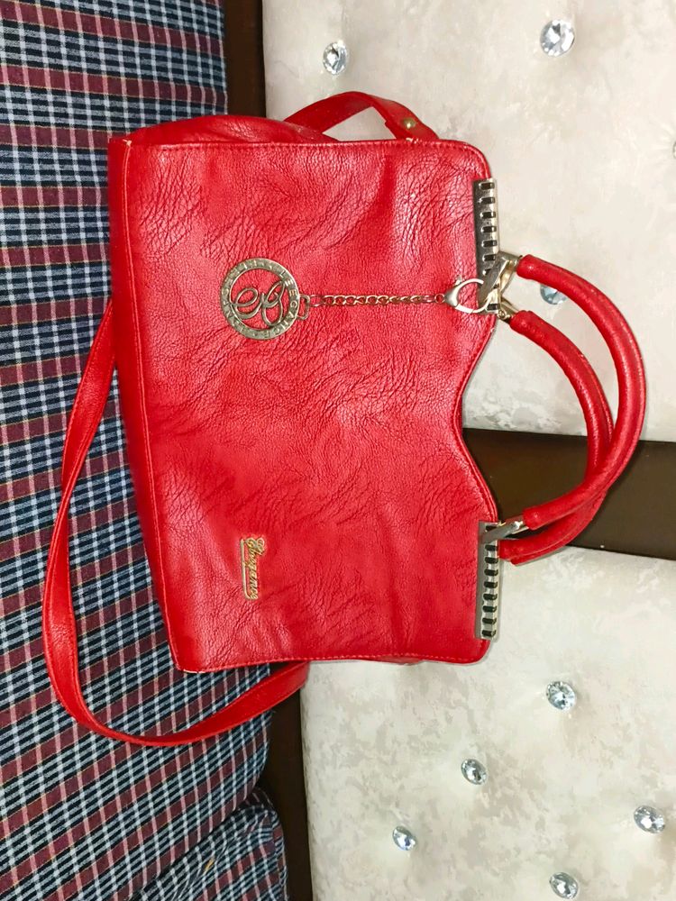 Purse Red In Colour