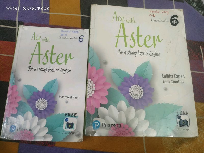 Class 6,7 English Aster Book Set Of 4