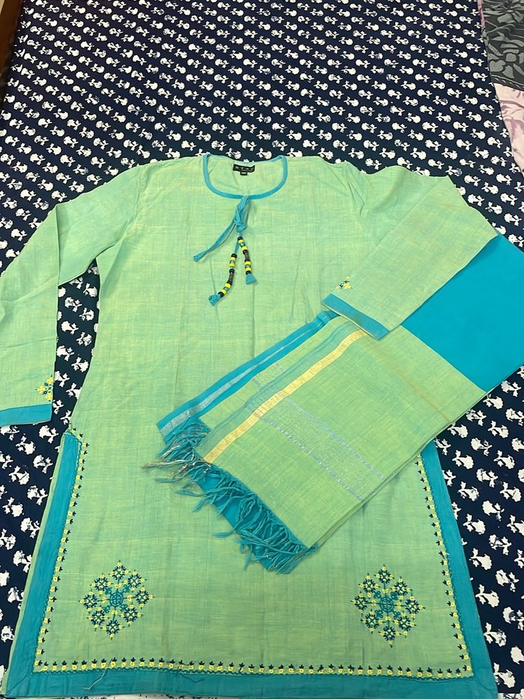 Kurta Wid Duptta