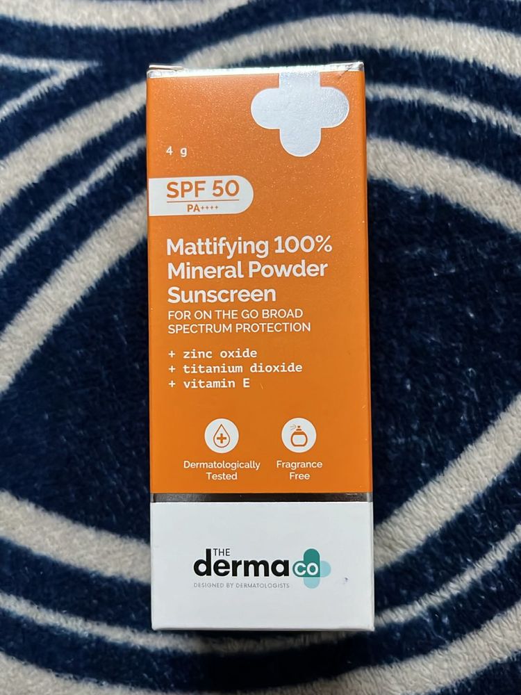 The Derma Co Mattifying Sunscreen