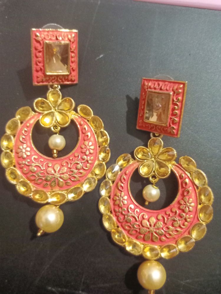 Stone Studed Earrings