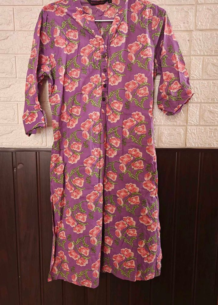 Rangmanch Kurti Like New