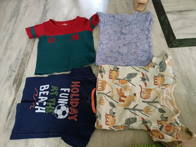 Baby T Shirts (4) Shorts (2)