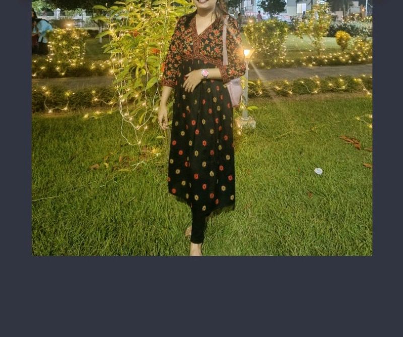 Ek Hi Bar Pahani Hai Maine Aliya Cut Kurti