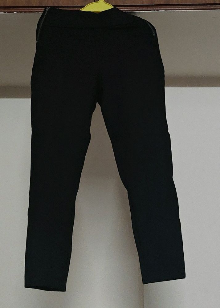 Code Black Treggings With Side Zip