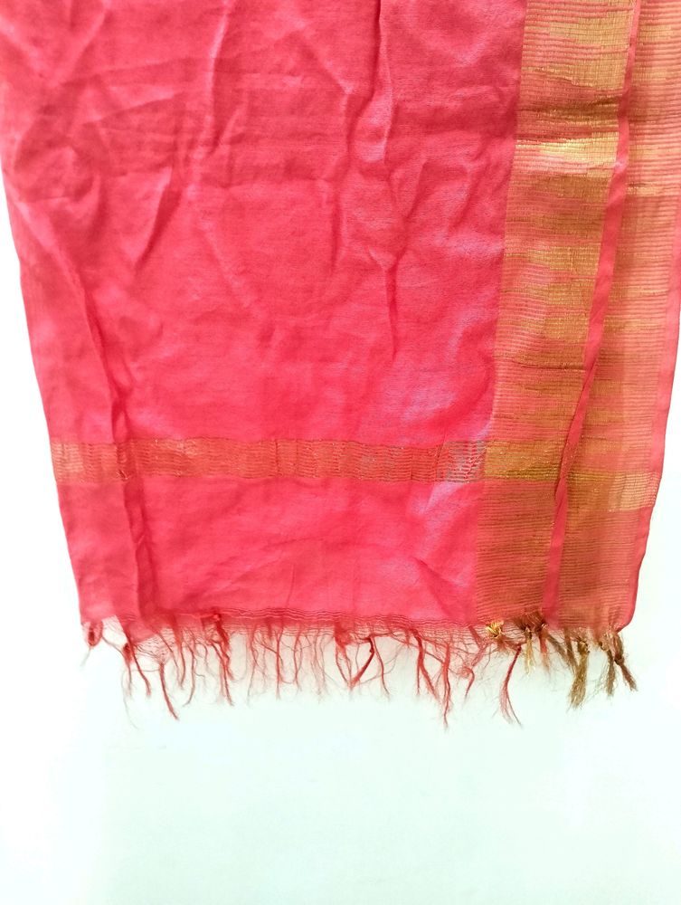 Cotton Chanderi Dupatta