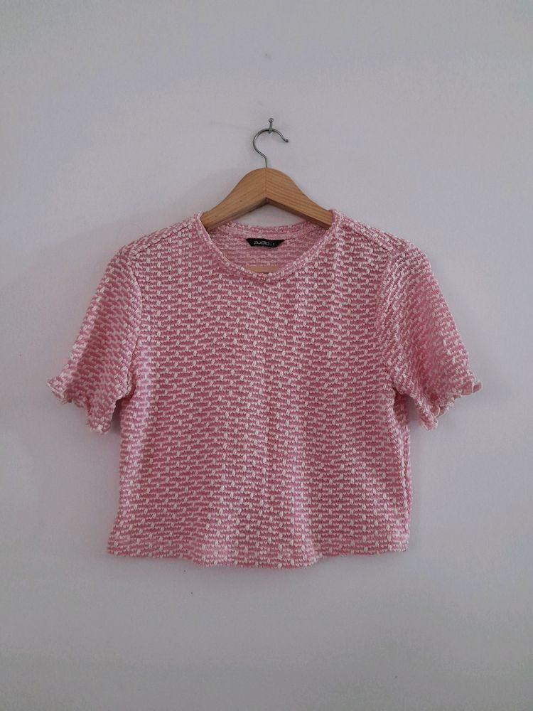 Pink Casual Top (Women's)