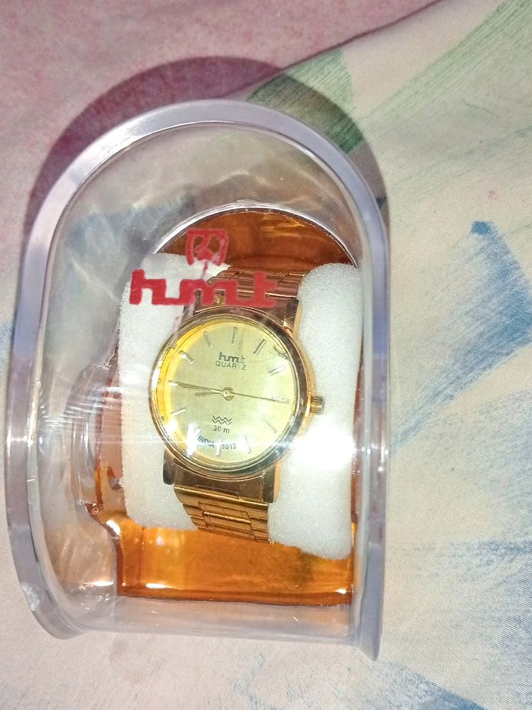 New Golden Waterproof Watch ⌚