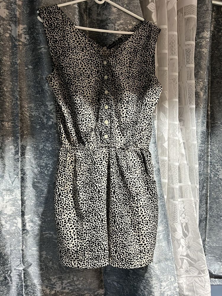 Animal Print Jumpsuit