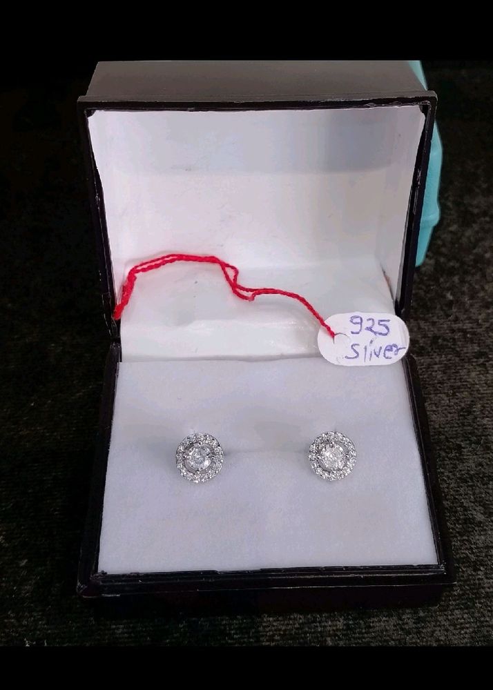 zirconia diamonds earrings studs