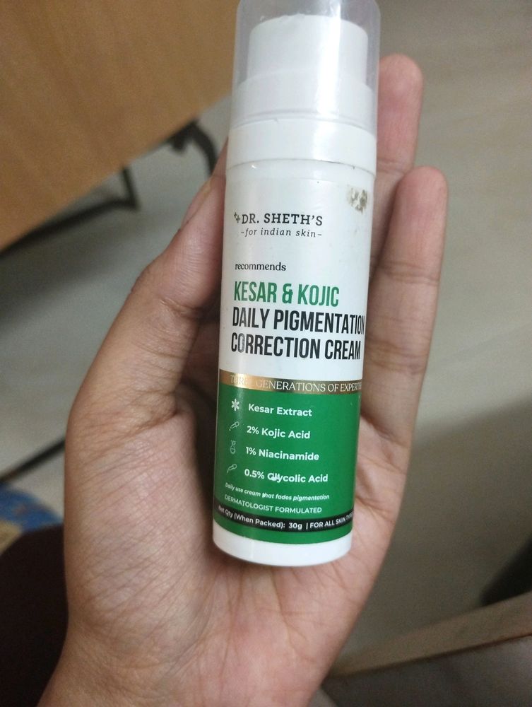 Dr Sheths Kesar And Kojic Acid Pigmentation Cream