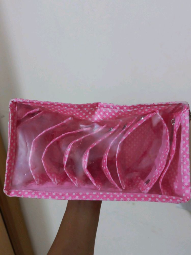 Pink Jewellery Storage Kit