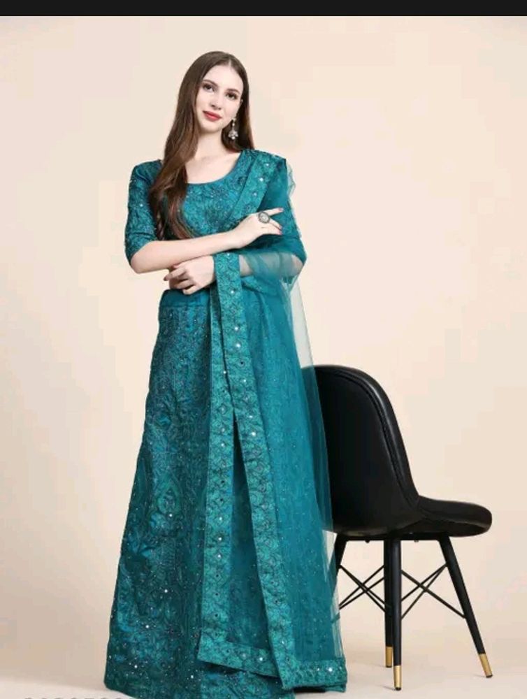 Long Anarkali Party Wear