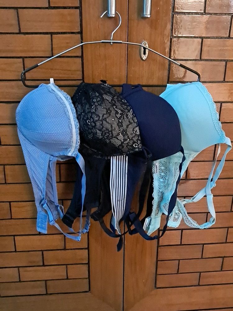 Combo Of Four Imported Fabric Bra