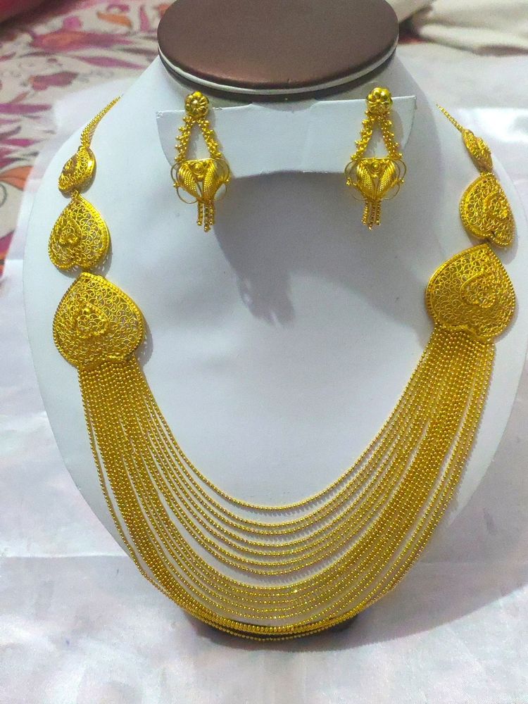 Gold Plated Heavy Necklace