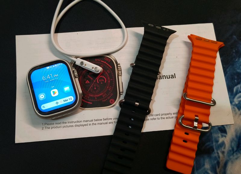 Original S8 Ultra 4G Smart Watch Sim Support