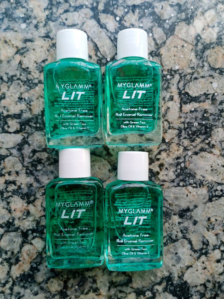 MyGlamm LIT Nail Enamel Remover -4