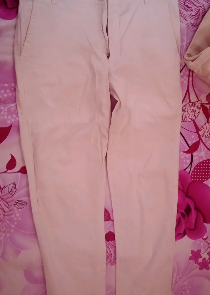 College Dress White Pant