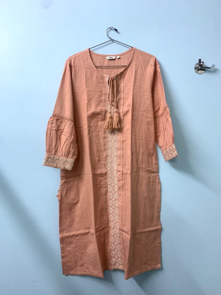 Elegant Kurta With Work MAX Brand Only For 230/-