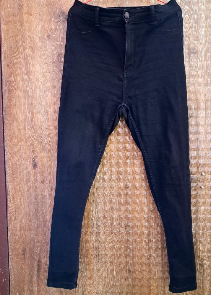 Skinny Fit Black Jeans