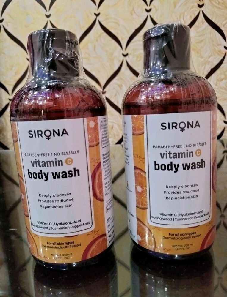 (Pack Of 2)Vitamin C Body Wash