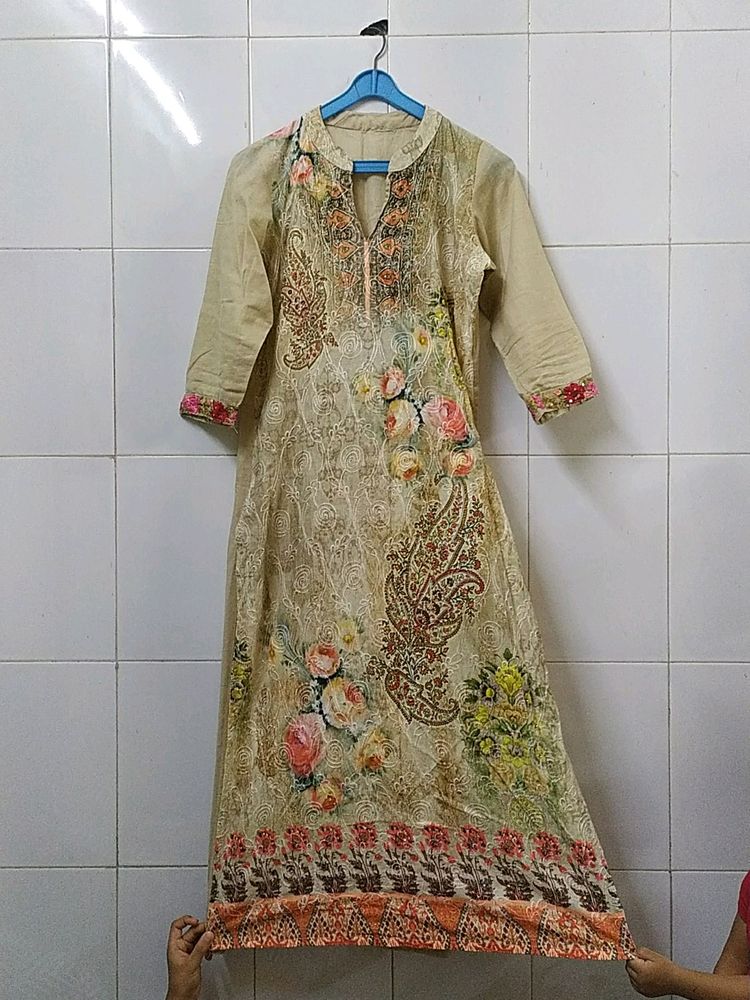 Kurti And Dupatta Set