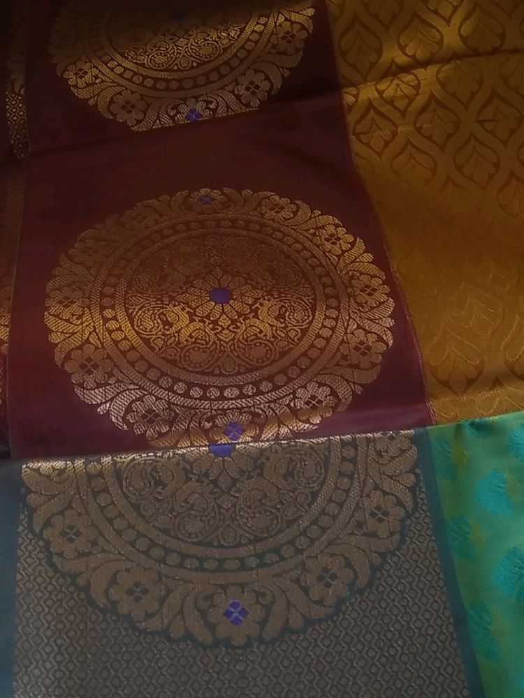 💚🤎Gifted Beautiful Never Worn Saree💚🤎