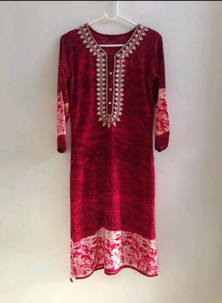 ❣️ Embroidered Very Beautiful Kurti