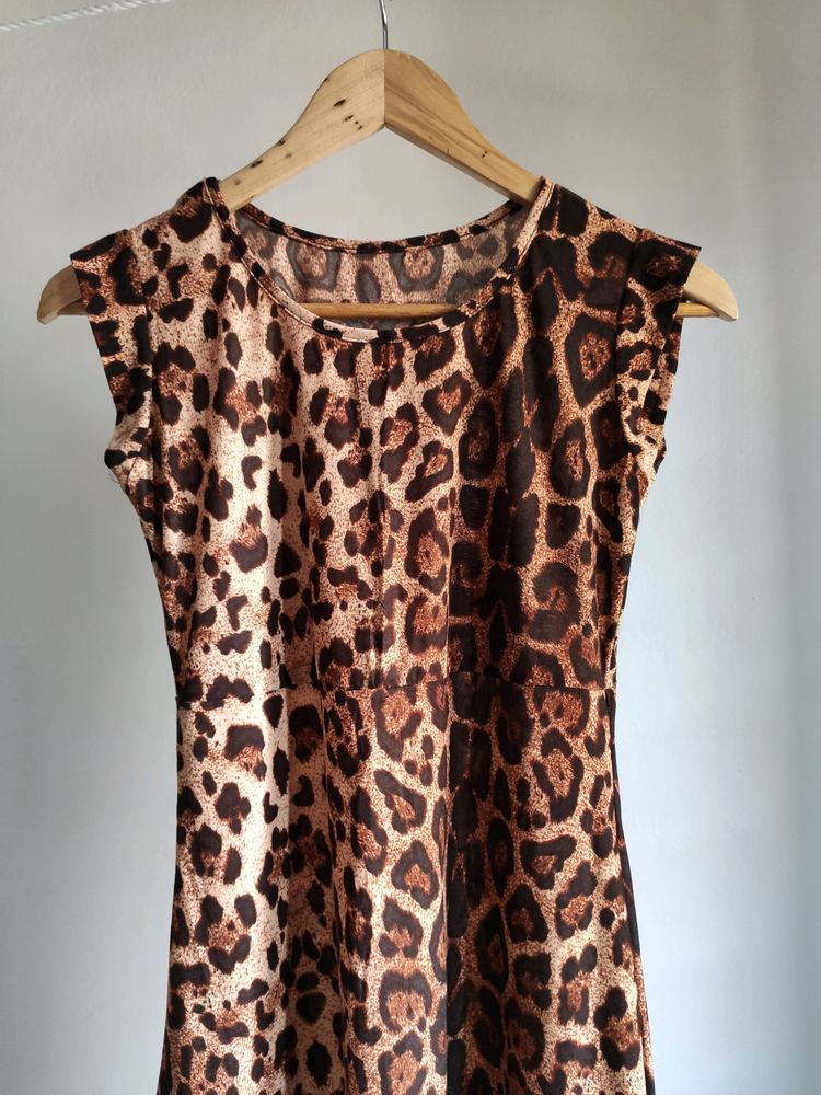 Leopard Print Dress