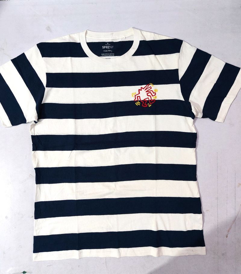 Keith Haring  Moma  Uniqlo Striped Short TShir