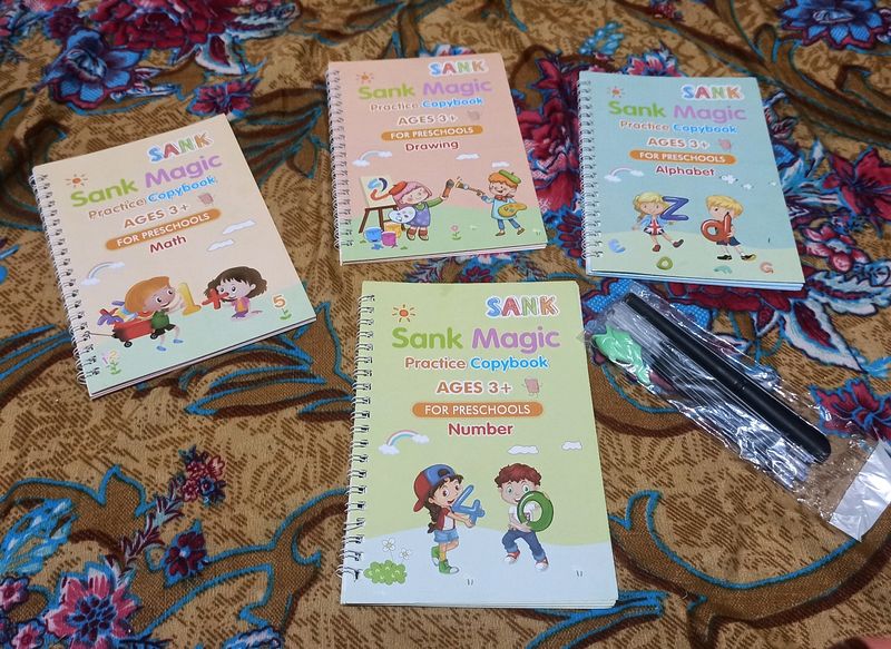 Kids learning Special Reusable Copy book