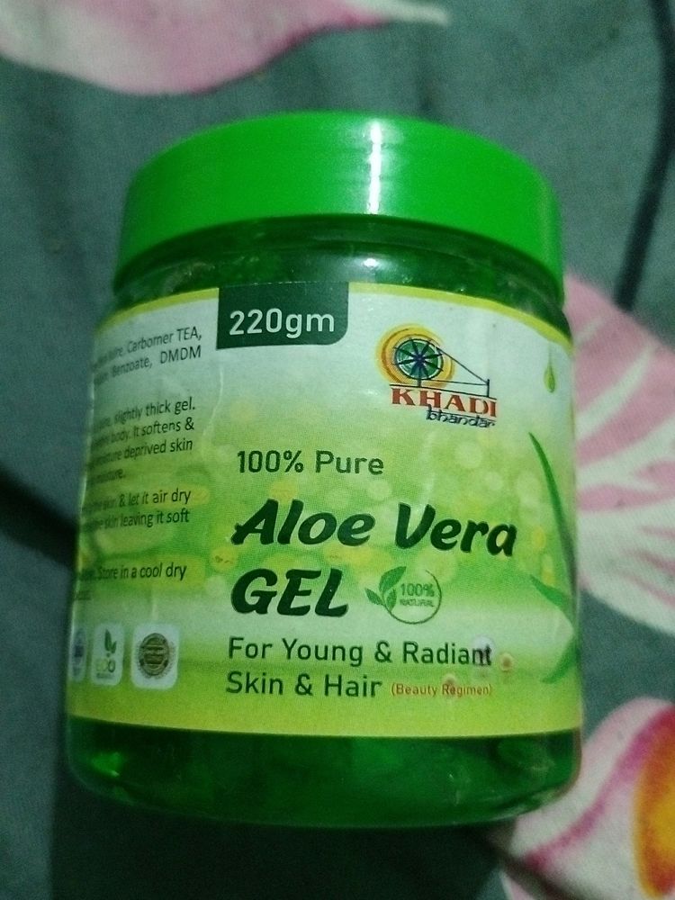 Aloe Vera Gel For Young Radiant Skin And Hair