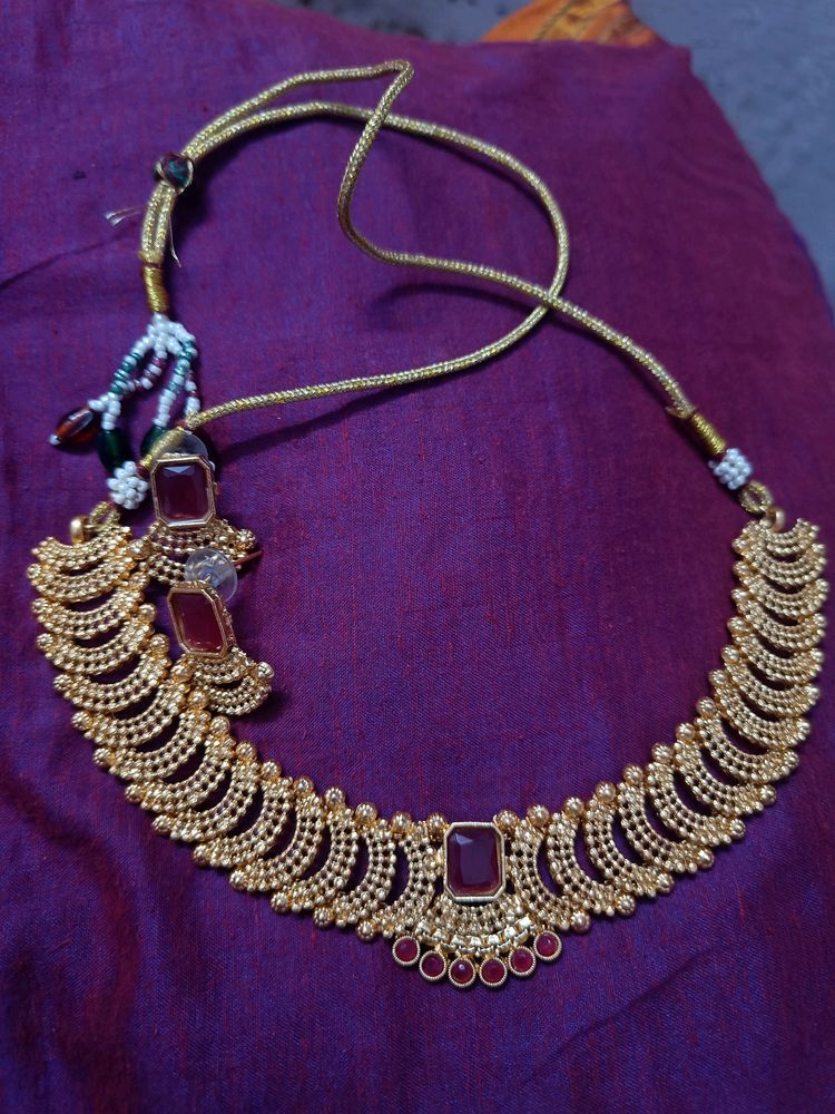 Earrings And Necklace