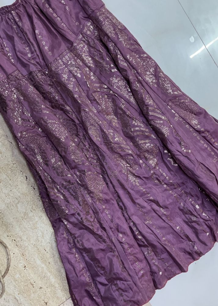 Lavander Long Skirt