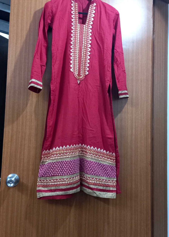 Brown Kurta Set