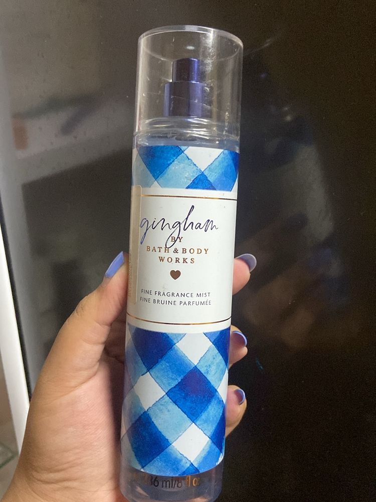 New bbw Ginhgam mist