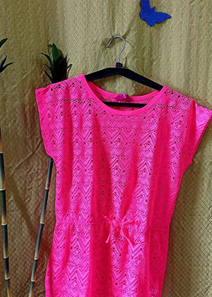 Net Neon Color Top