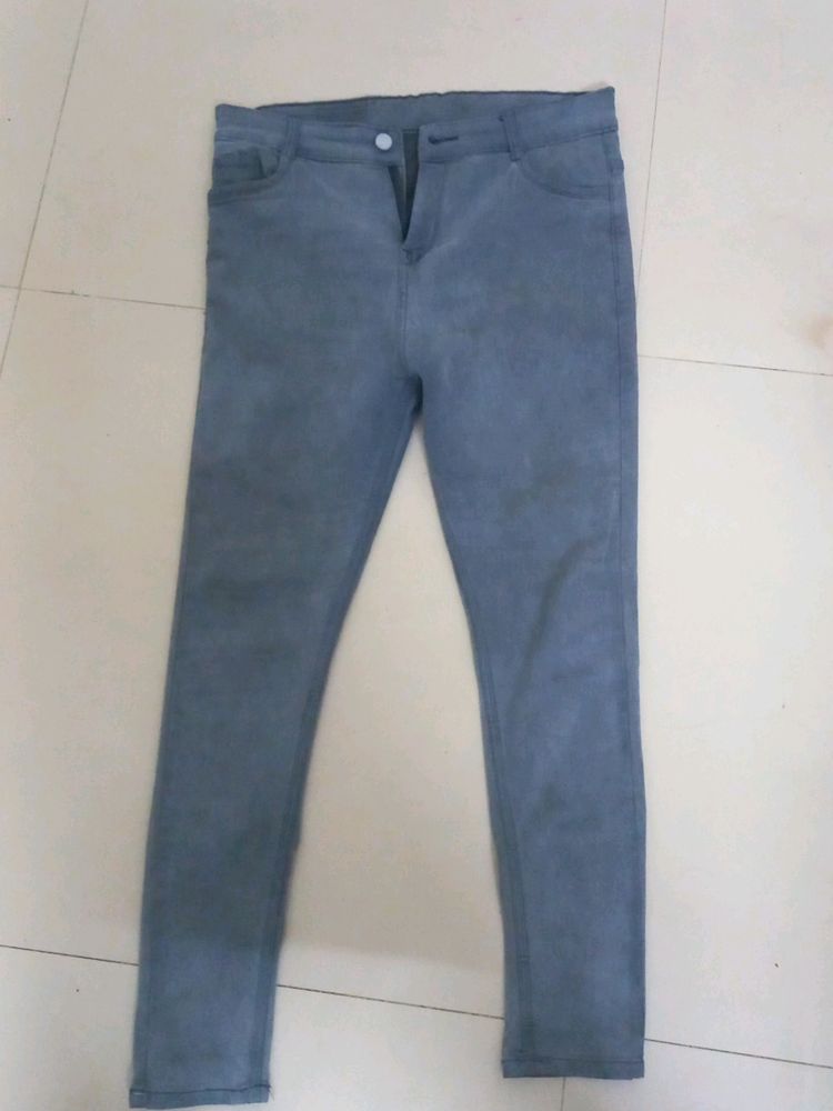 Grey Ladies Jeans