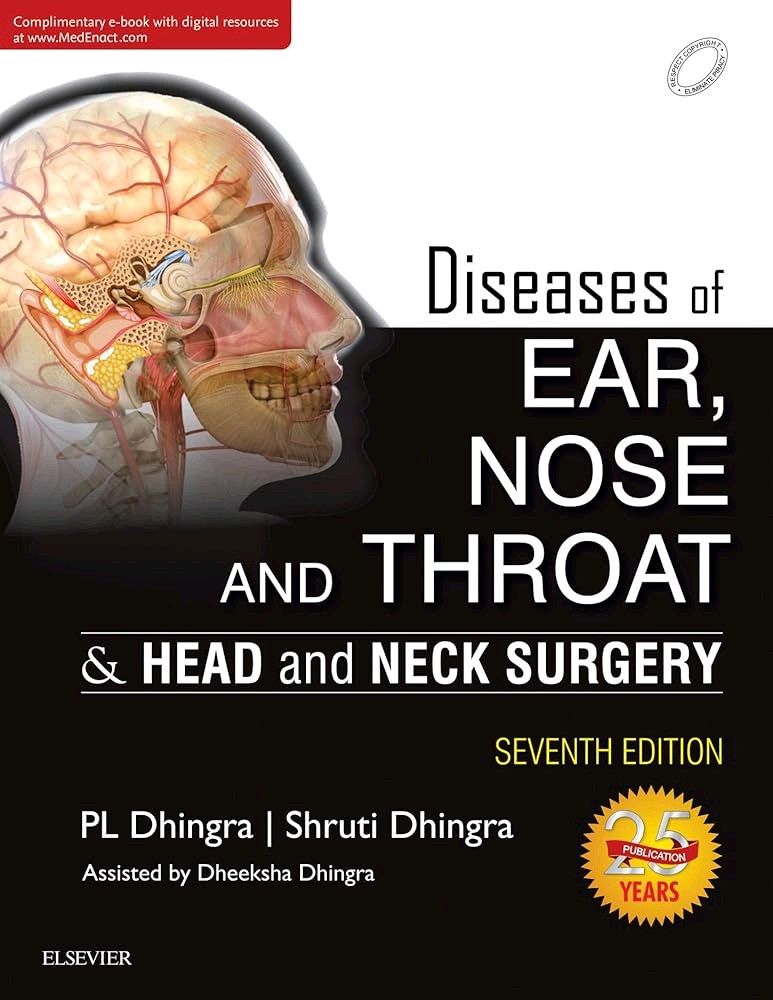 DHINGRA ENT MBBS  BOOK