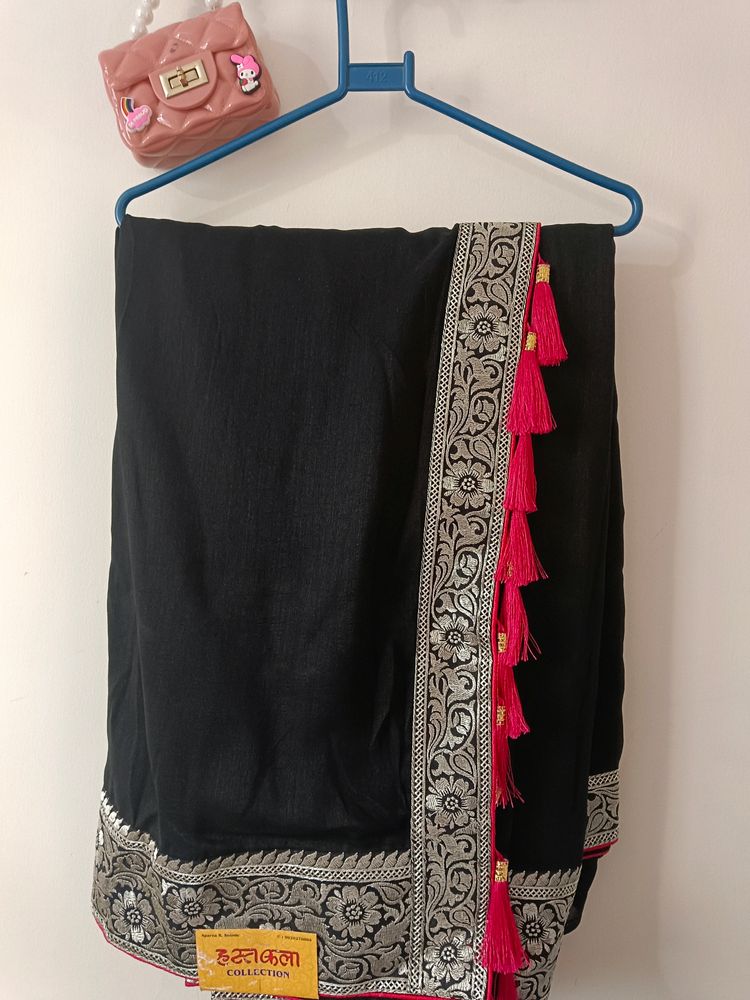 Jute Silk Saree