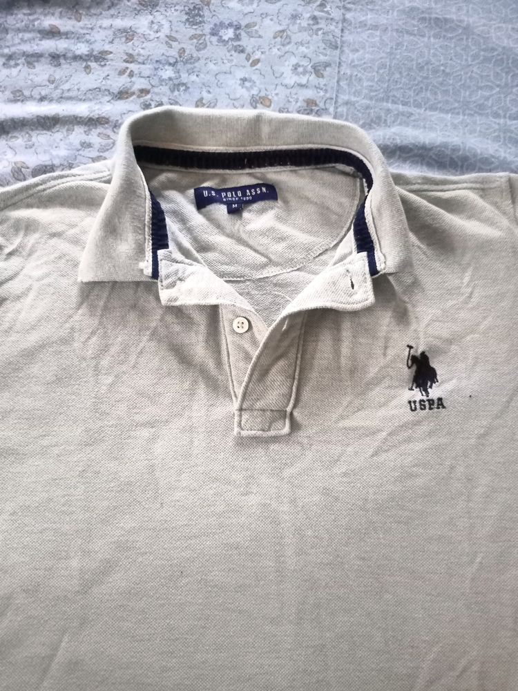 Polo T-Shirt Off-white (USPA)