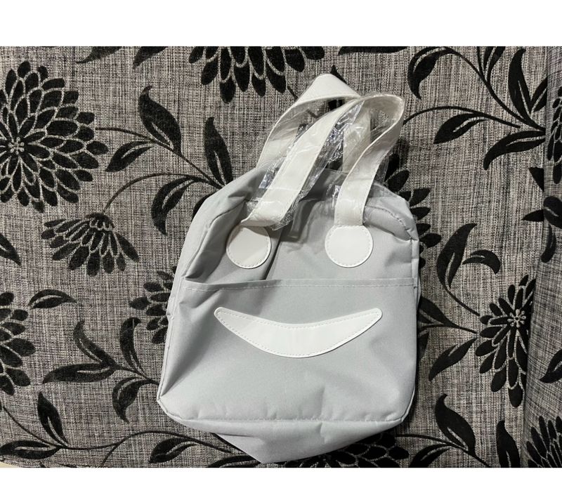 New Cute Grey Lunch Bag
